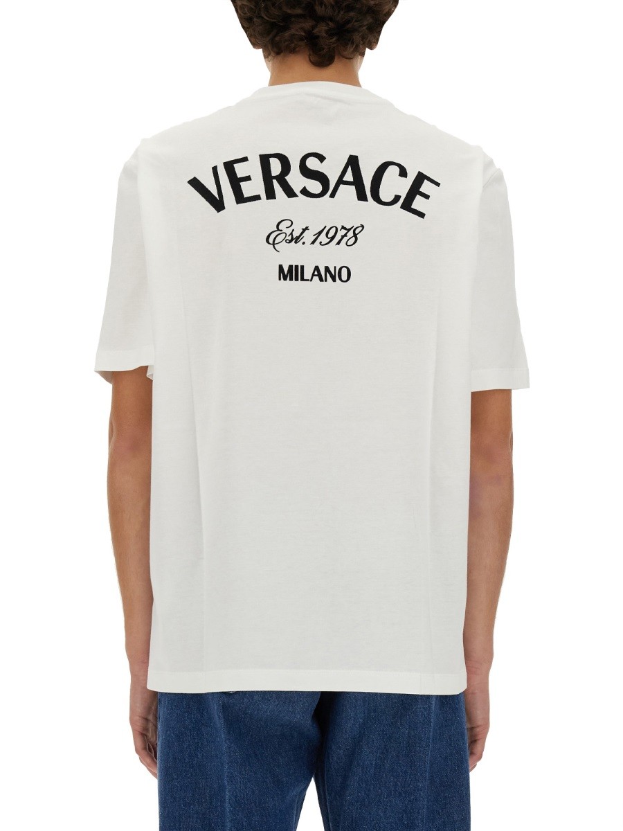 Versace - T-SHIRT WITH LOGO - Image 3