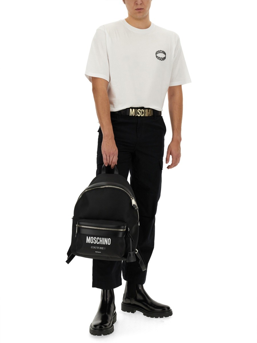 Moschino - T-SHIRT WITH LOGO - Image 2