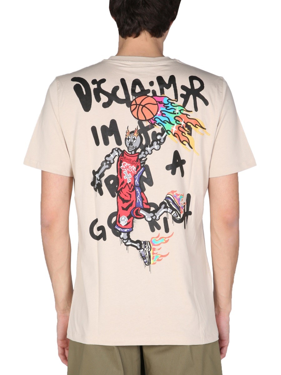 Disclaimer - T-SHIRT WITH LOGO PRINT - Image 2