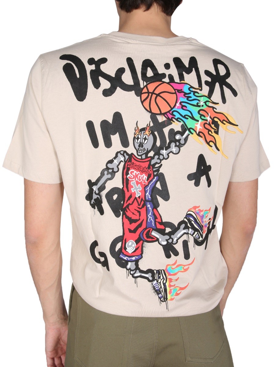 Disclaimer - T-SHIRT WITH LOGO PRINT - Image 4