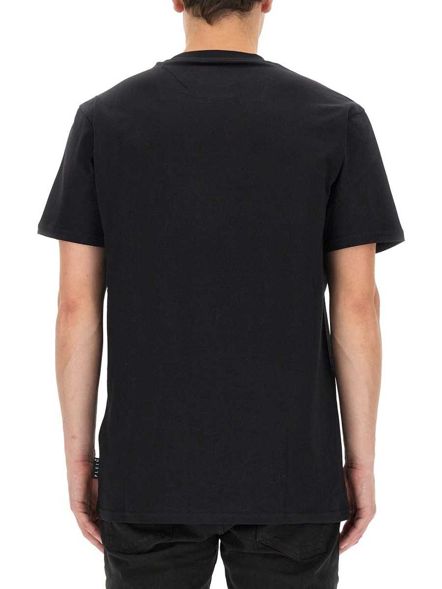 Philipp Plein - T-SHIRT WITH RHINESTONES - Image 3