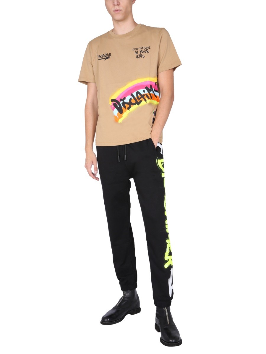 Disclaimer T-SHIRT WITH SCREEN PRINT - Image 3