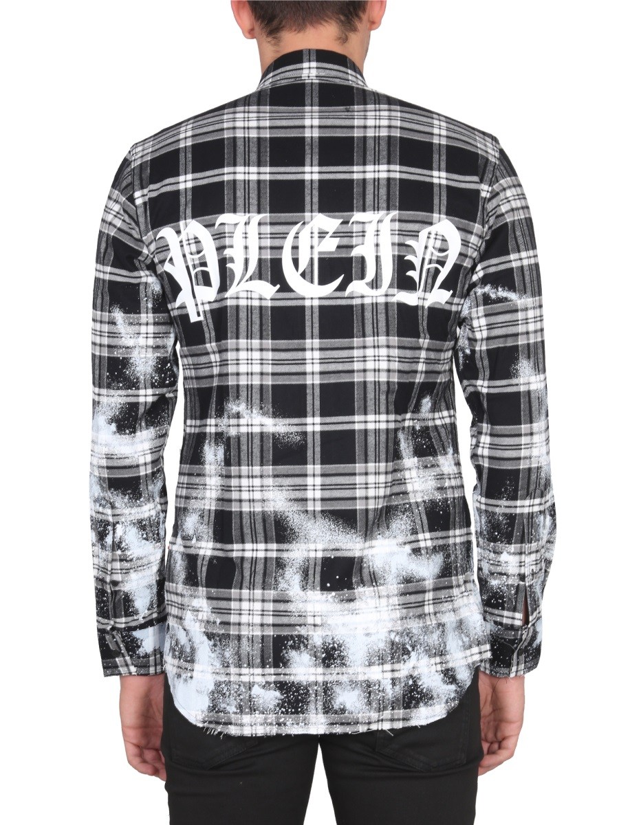 Philipp Plein - TARTAN PATTERN SHIRT - Image 3