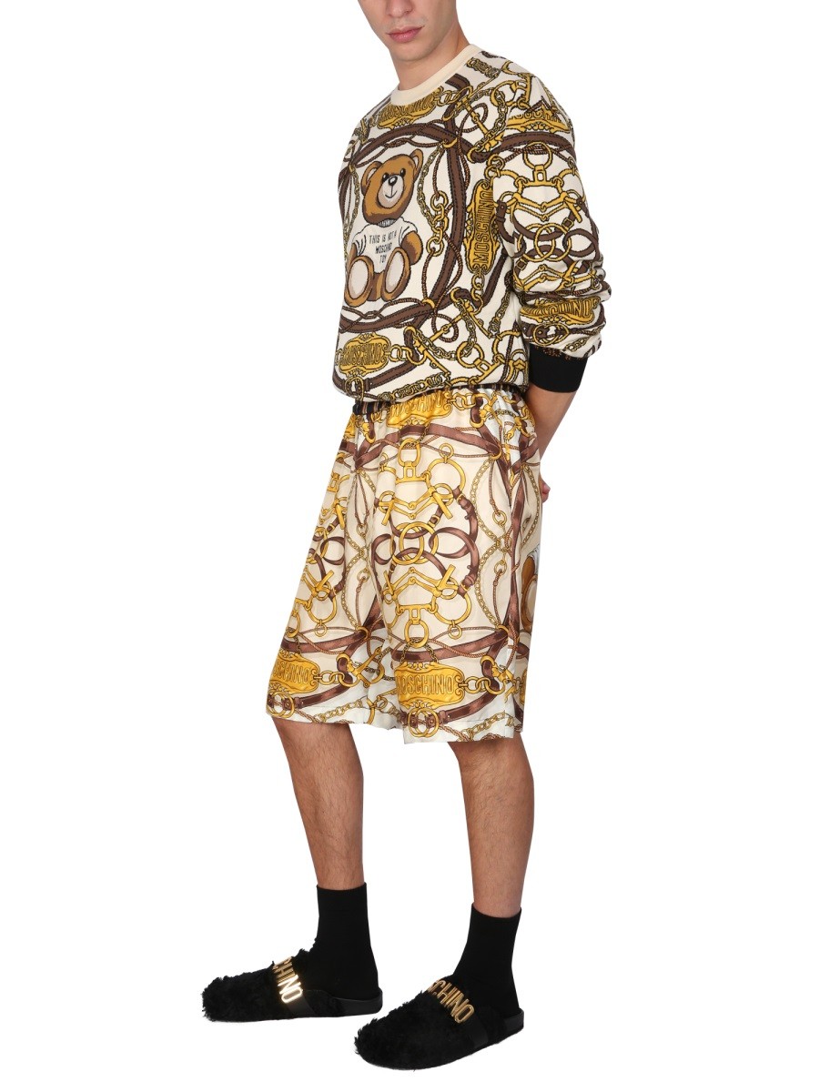 Moschino - "TEDDY" BERMUDA SHORTS - Image 2