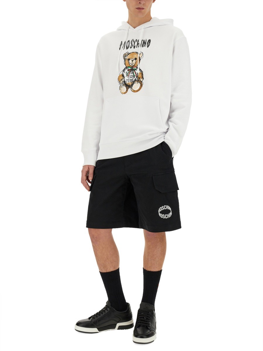 Moschino - TEDDY PRINT SWEATSHIRT - Image 2