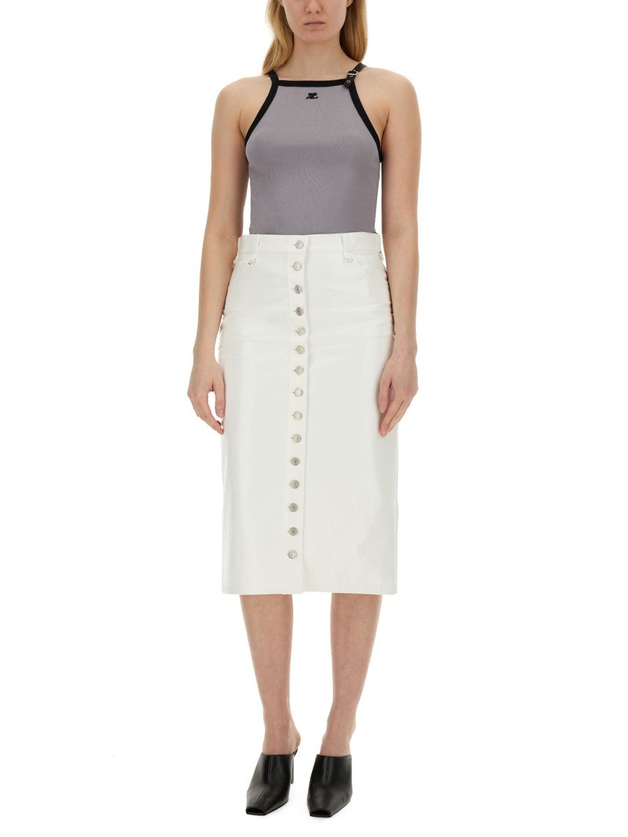COURREGES - TOPS WITH LOGO - Image 2