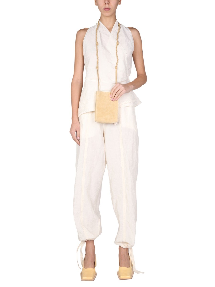 JIL SANDER - TROUSERS WITH DRAWSTRING - Image 2