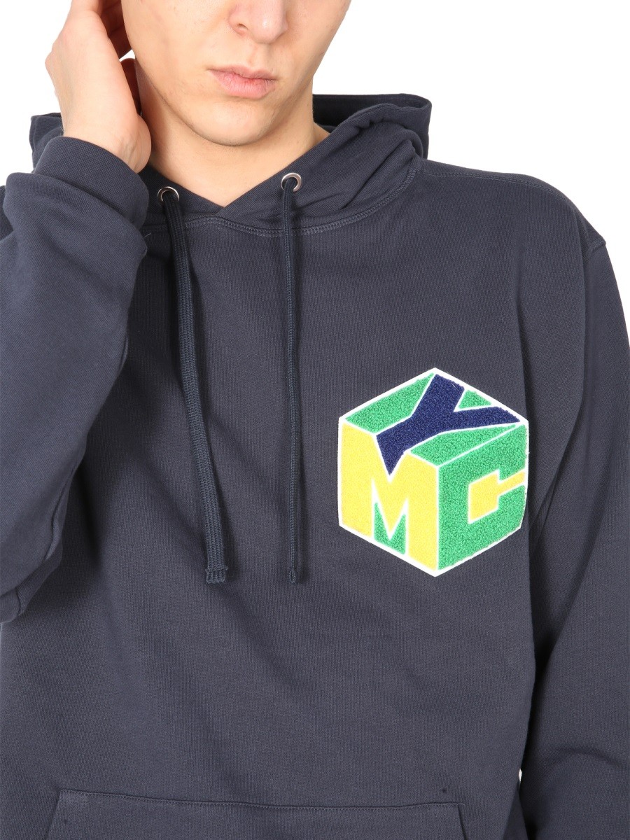 YMC TRUGOY HOODED SWEATSHIRT - Image 4
