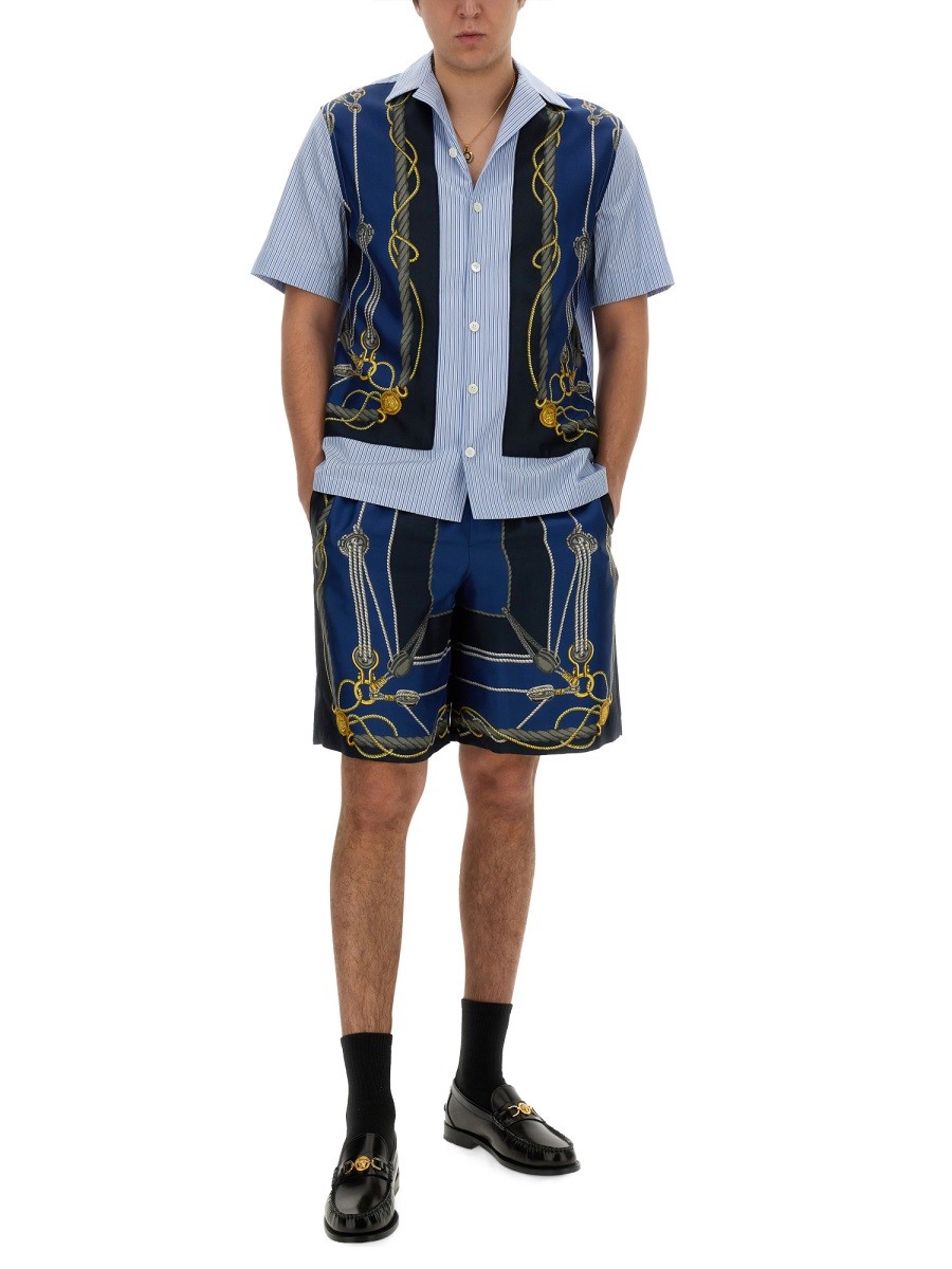 Versace - TWILL BERMUDA SHORTS - Image 2