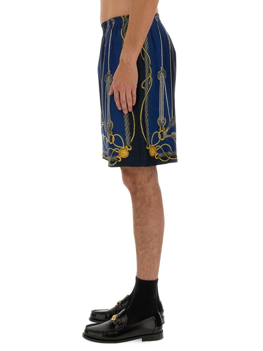Versace - TWILL BERMUDA SHORTS - Image 4