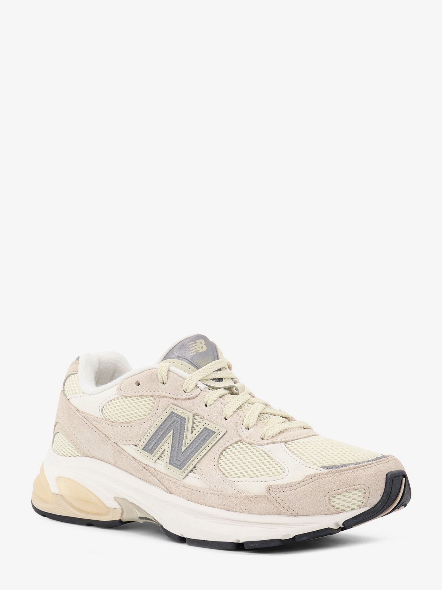 U2010 mesh and suede sneakers with side logo - Image 2