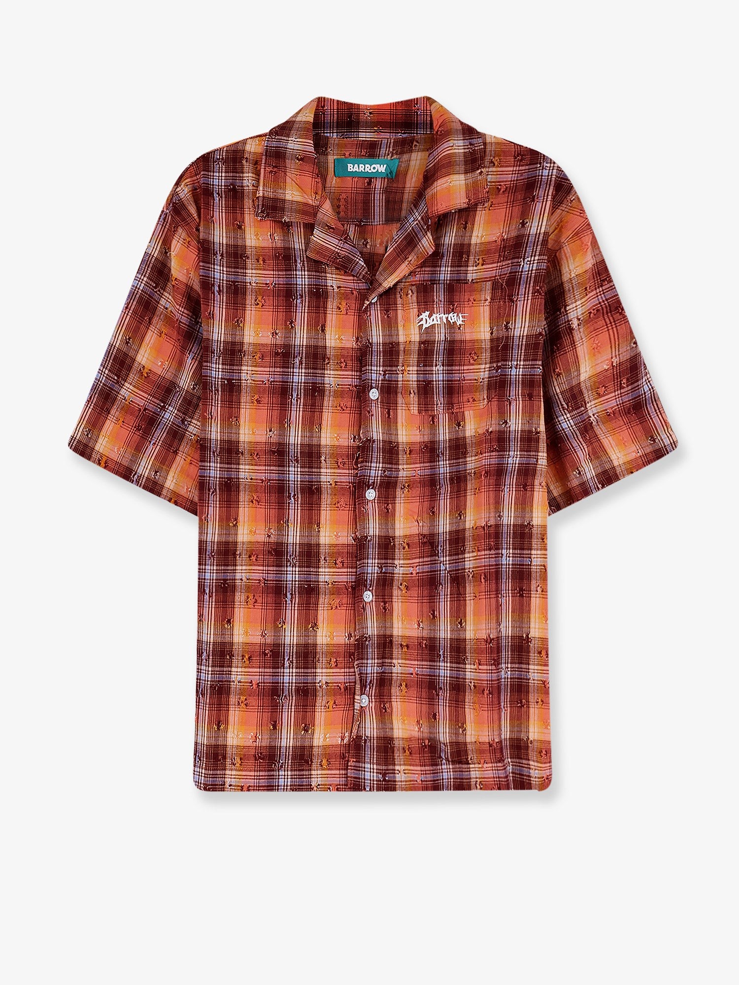 Used effect cotton shirt