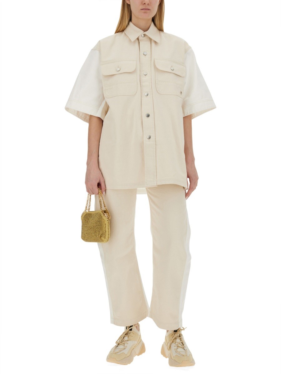 stella mccartney - UTILITY JEANS WITH BANANA LEG - Image 2