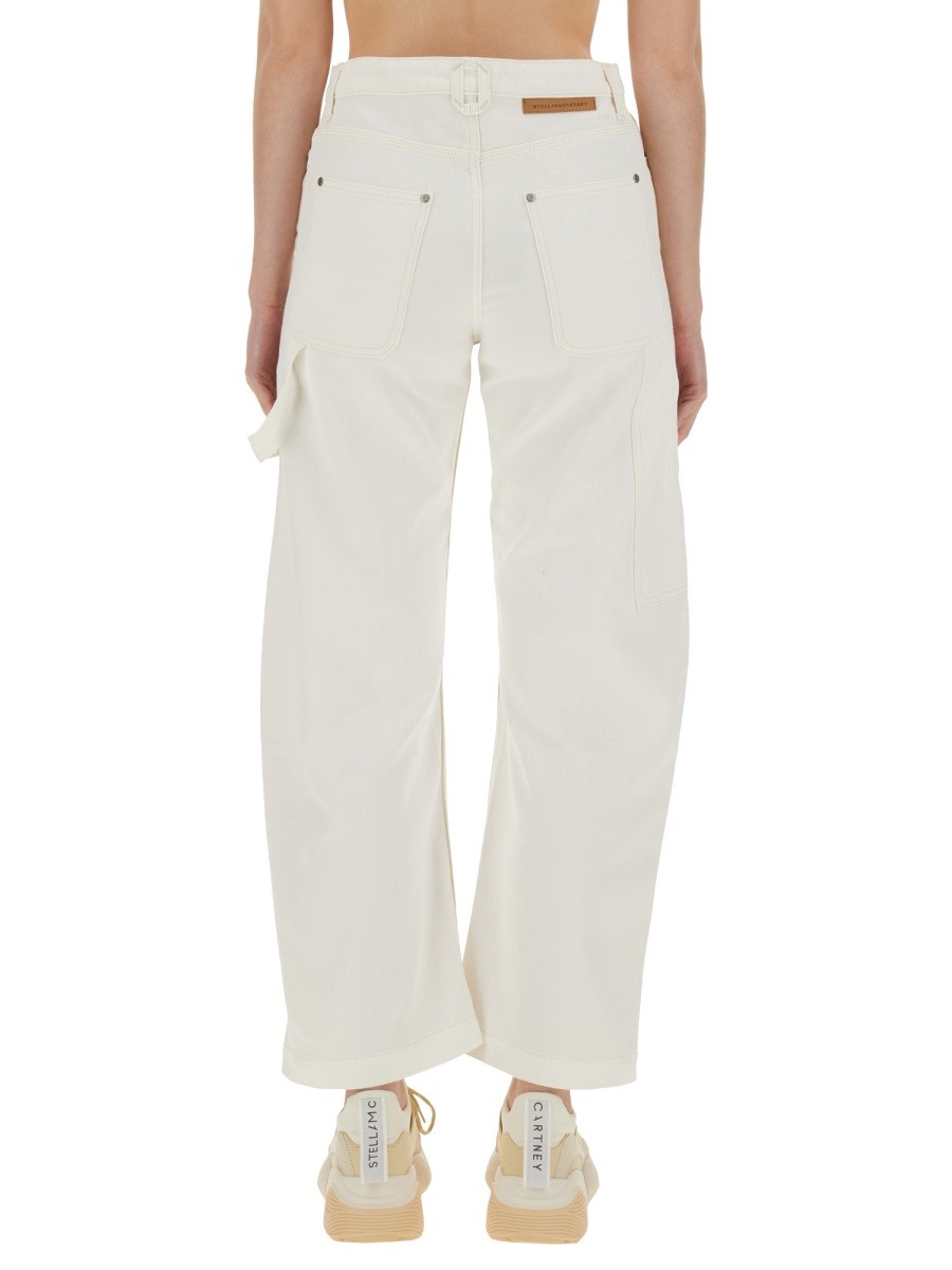 stella mccartney - UTILITY JEANS WITH BANANA LEG - Image 3