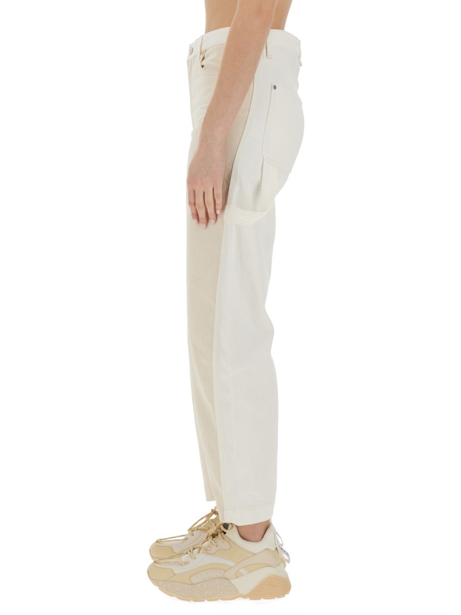 stella mccartney - UTILITY JEANS WITH BANANA LEG - Image 4