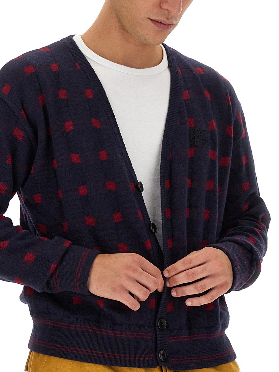 Etro - V-NECK CARDIGAN - Image 4
