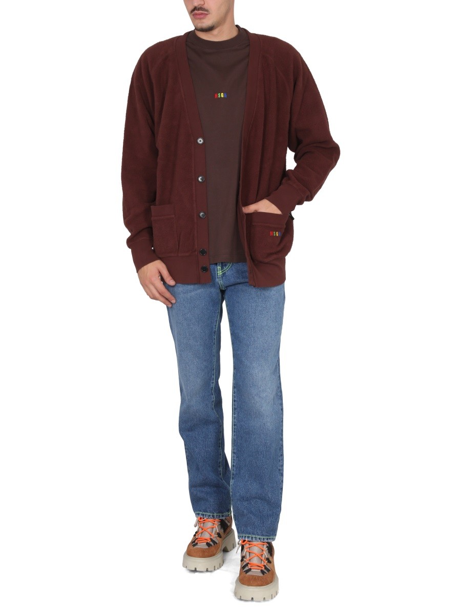 msgm - V-NECK CARDIGAN - Image 2