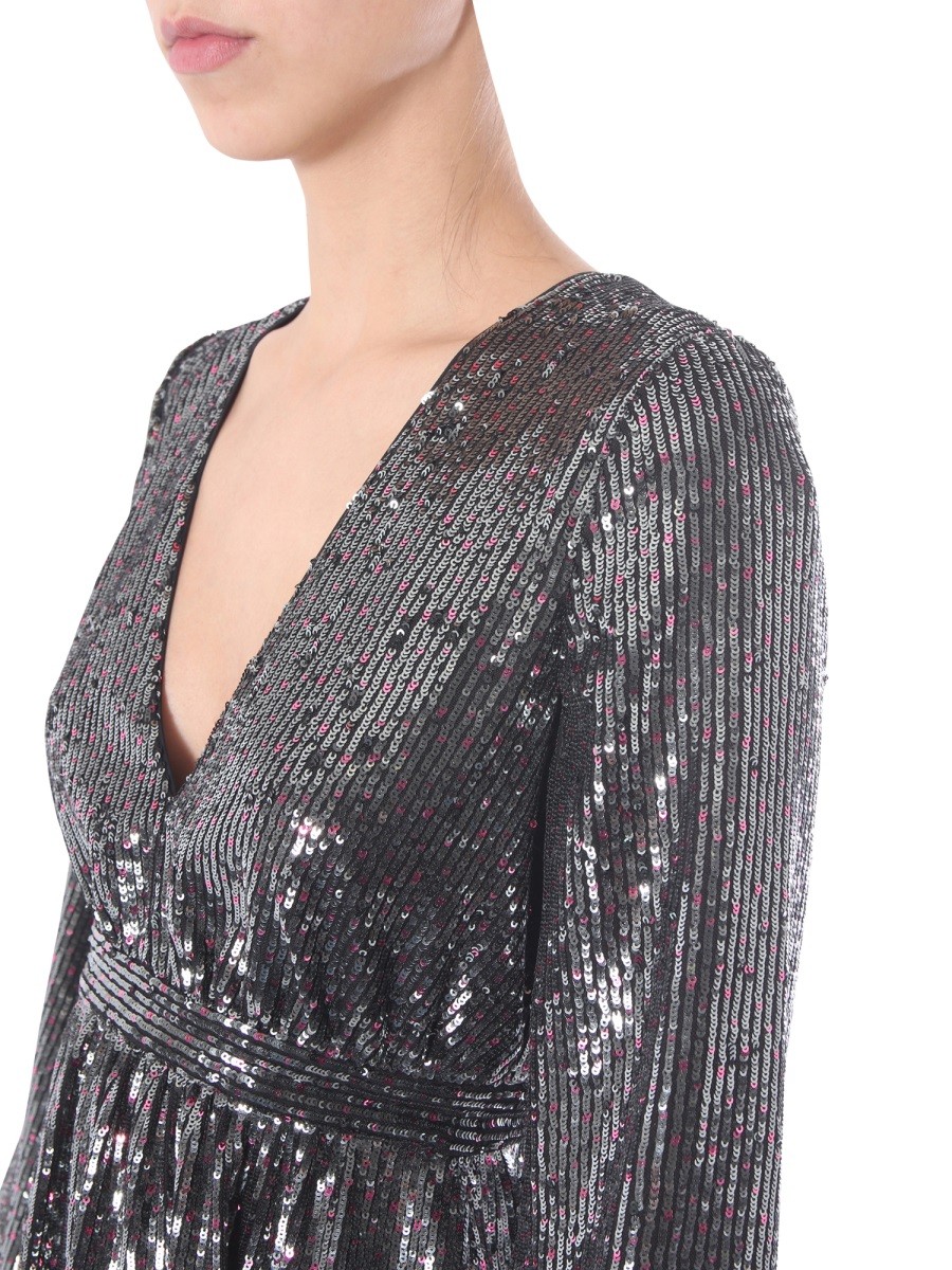 N°21 V-NECK DRESS - Image 4
