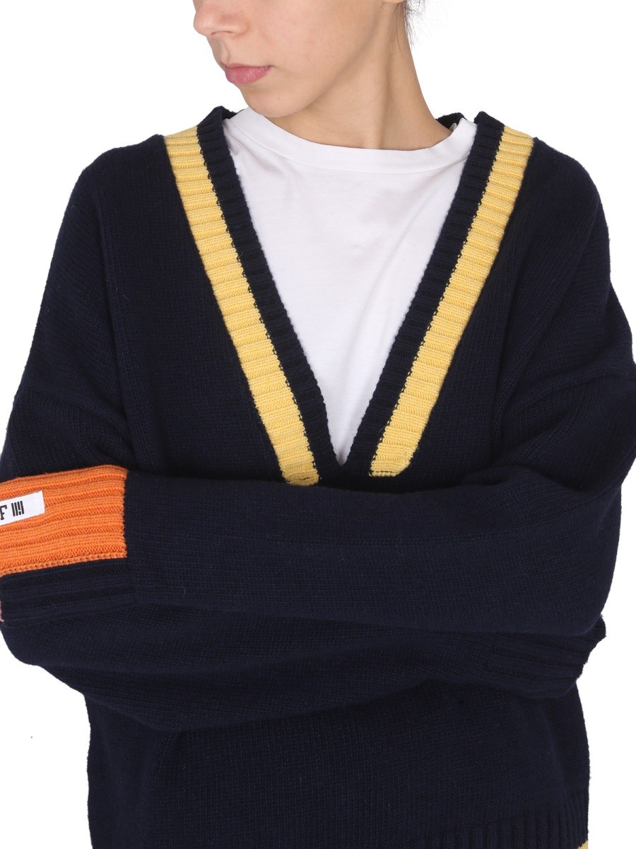 RIGHT FOR - V-NECK JERSEY - Image 4