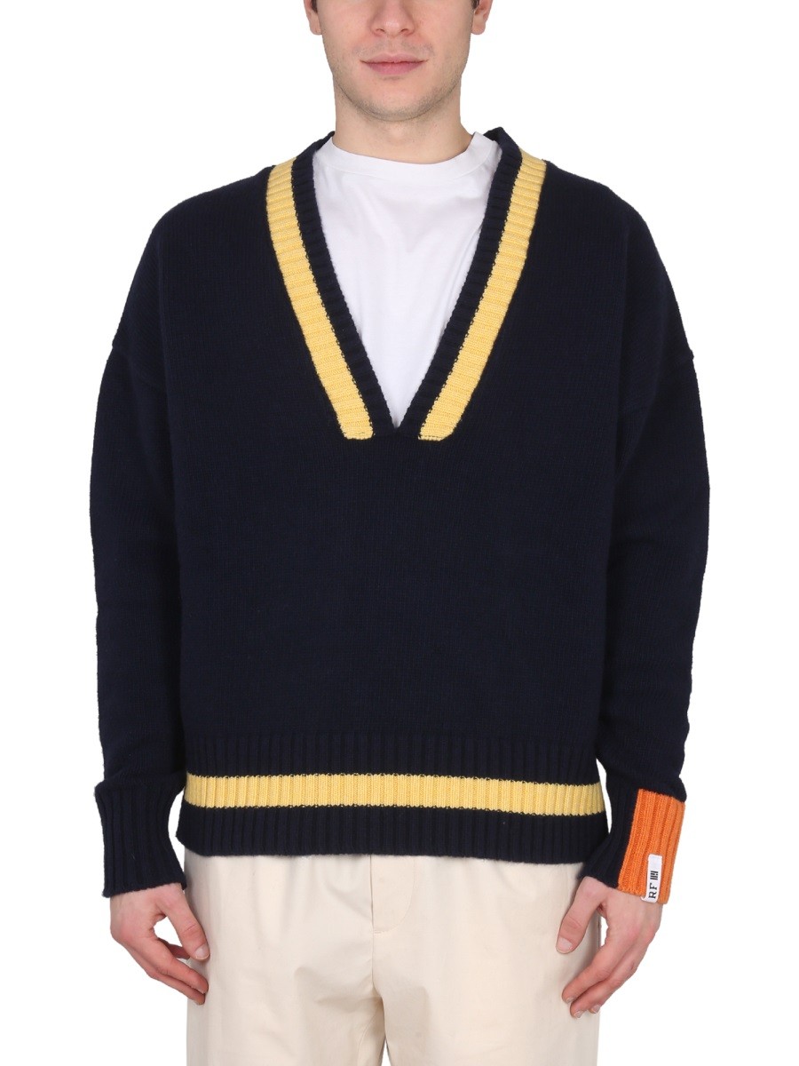 RIGHT FOR - V-NECK JERSEY - Image 6
