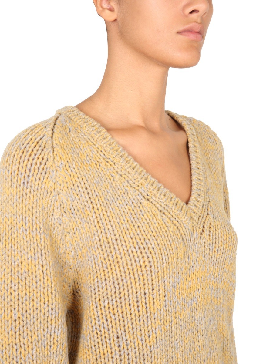 ASPESI - V-NECK SWEATER - Image 4
