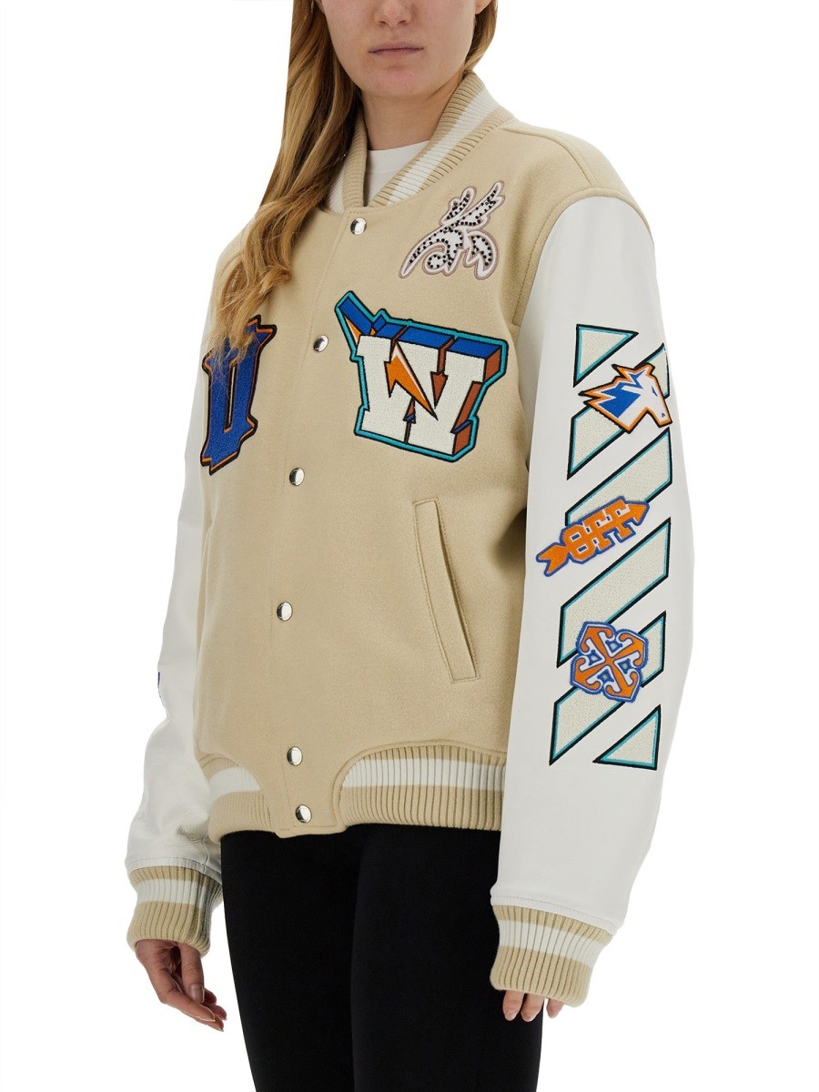Off-white - VARSITY JACKET - Image 4