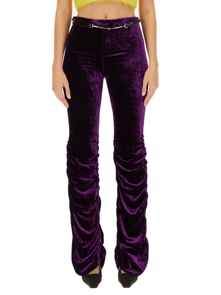 Gucci VELVET PANTS