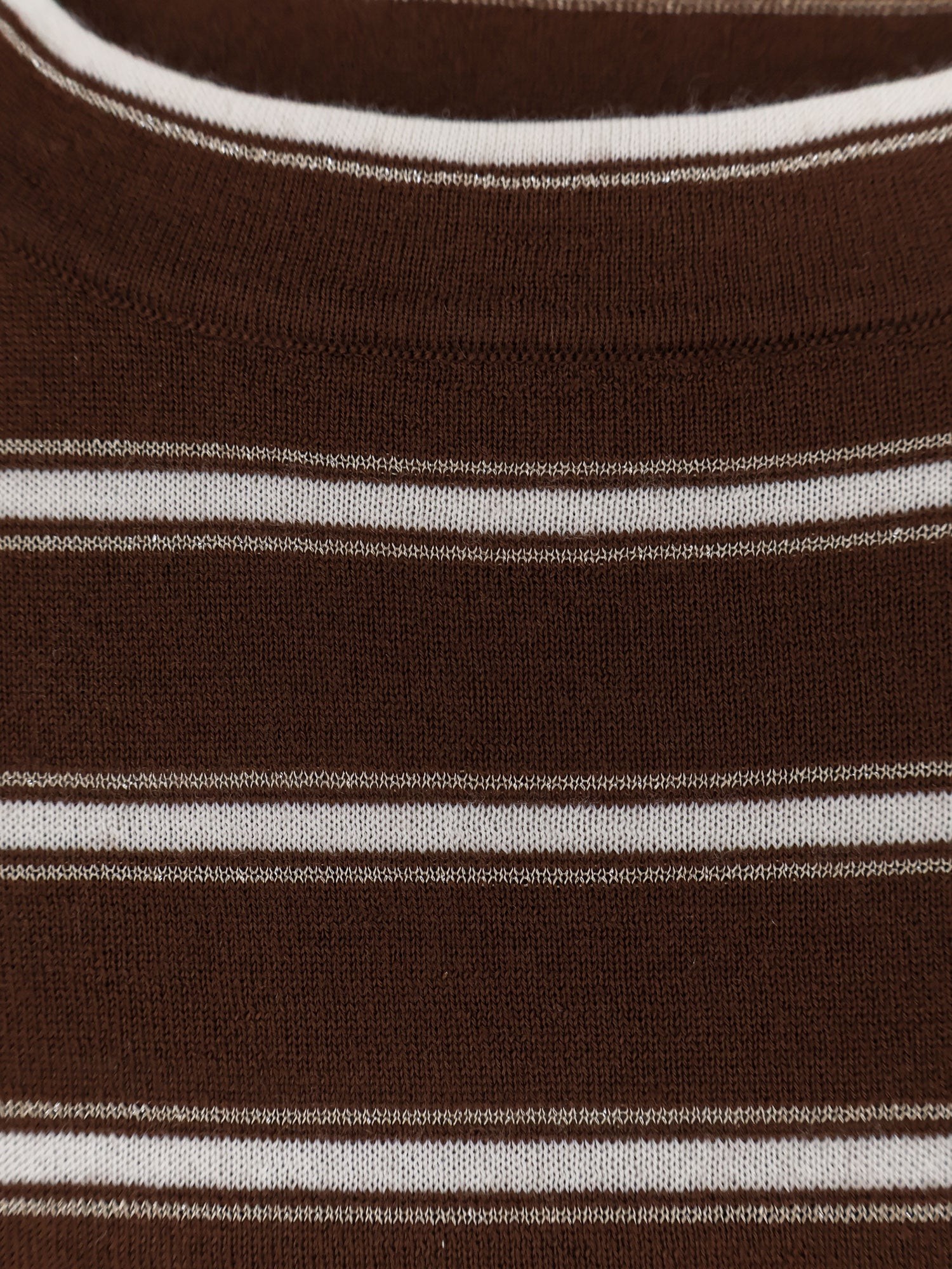 Virgin wool and cashmere blend t-shirt - Image 3