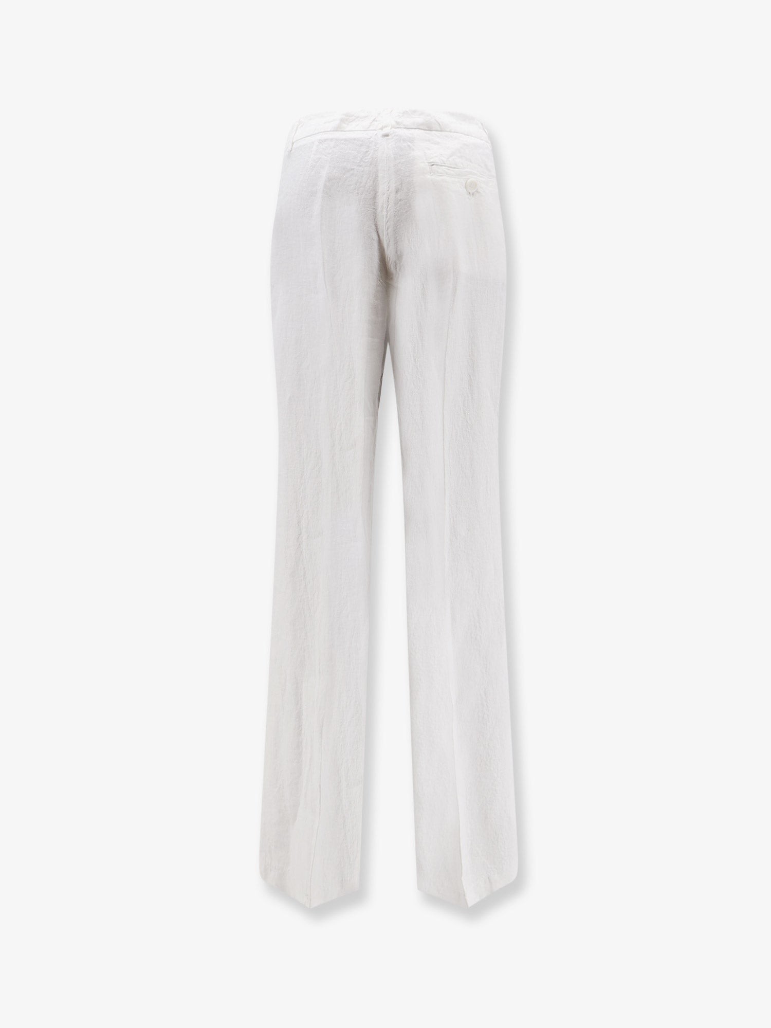 "Vissuto" linen trousers - Image 2