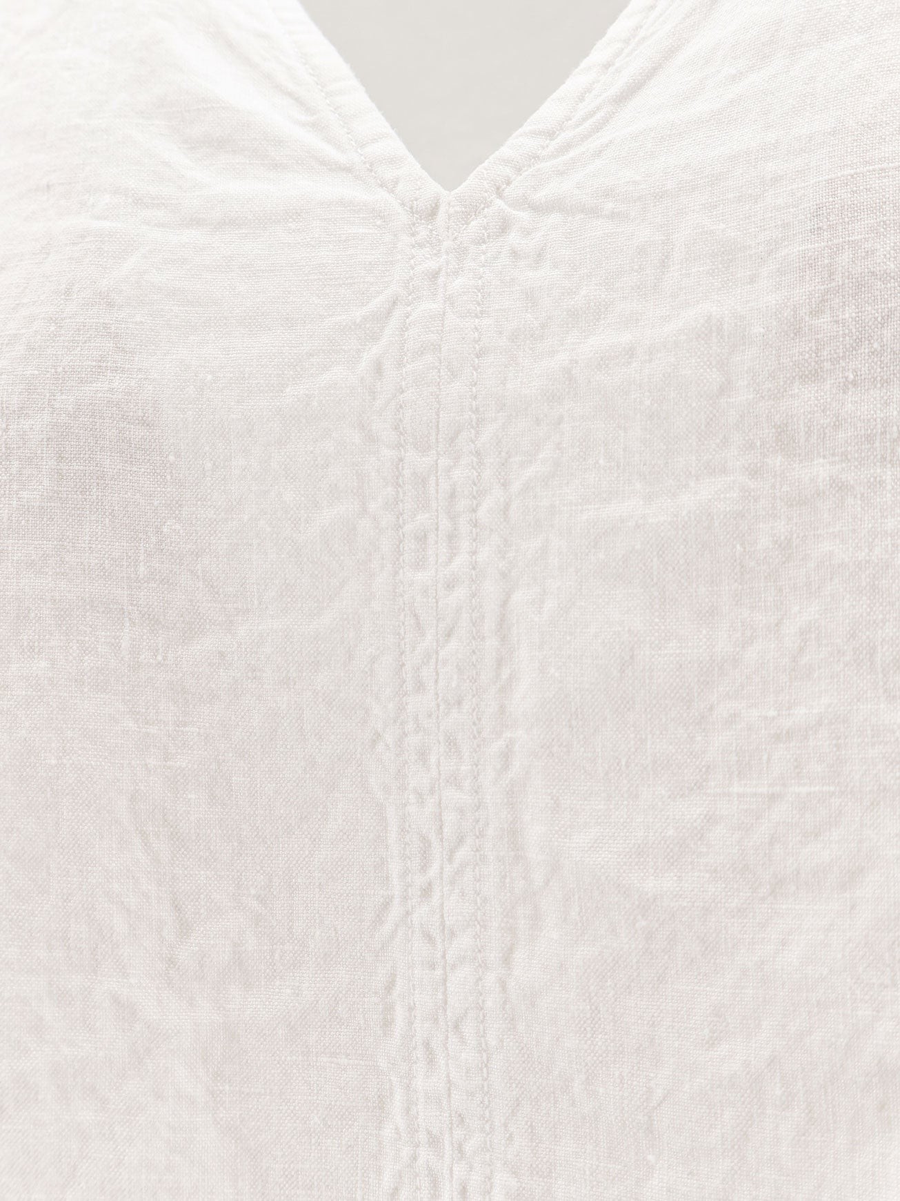 "Vissuto" oversize linen top - Image 3