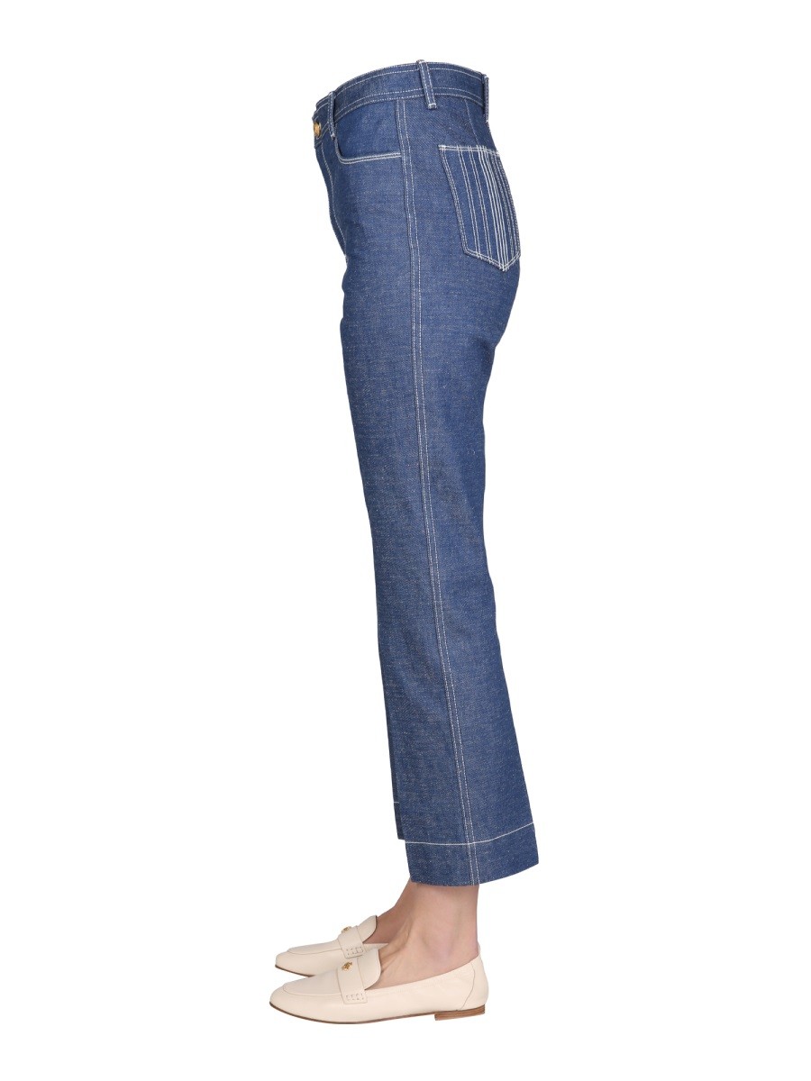 Tory Burch - WIDE LEG JEANS - Image 3