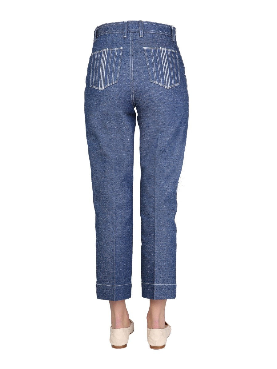 Tory Burch - WIDE LEG JEANS - Image 4