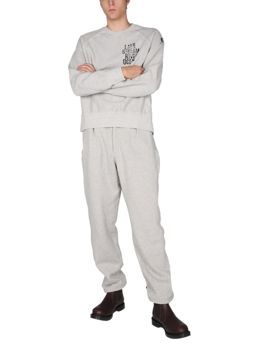 ENGINEERED GARMENTS WIDE LEG JOGGING TROUSERS - Image 2