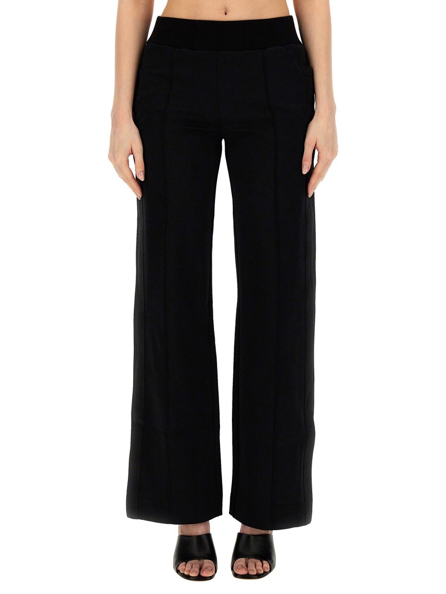 Off-white WIDE LEG PANTS