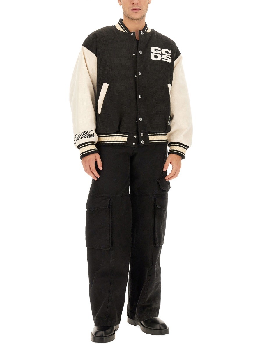 gcds - WIRDO VARSITY BOMBER JACKET - Image 2