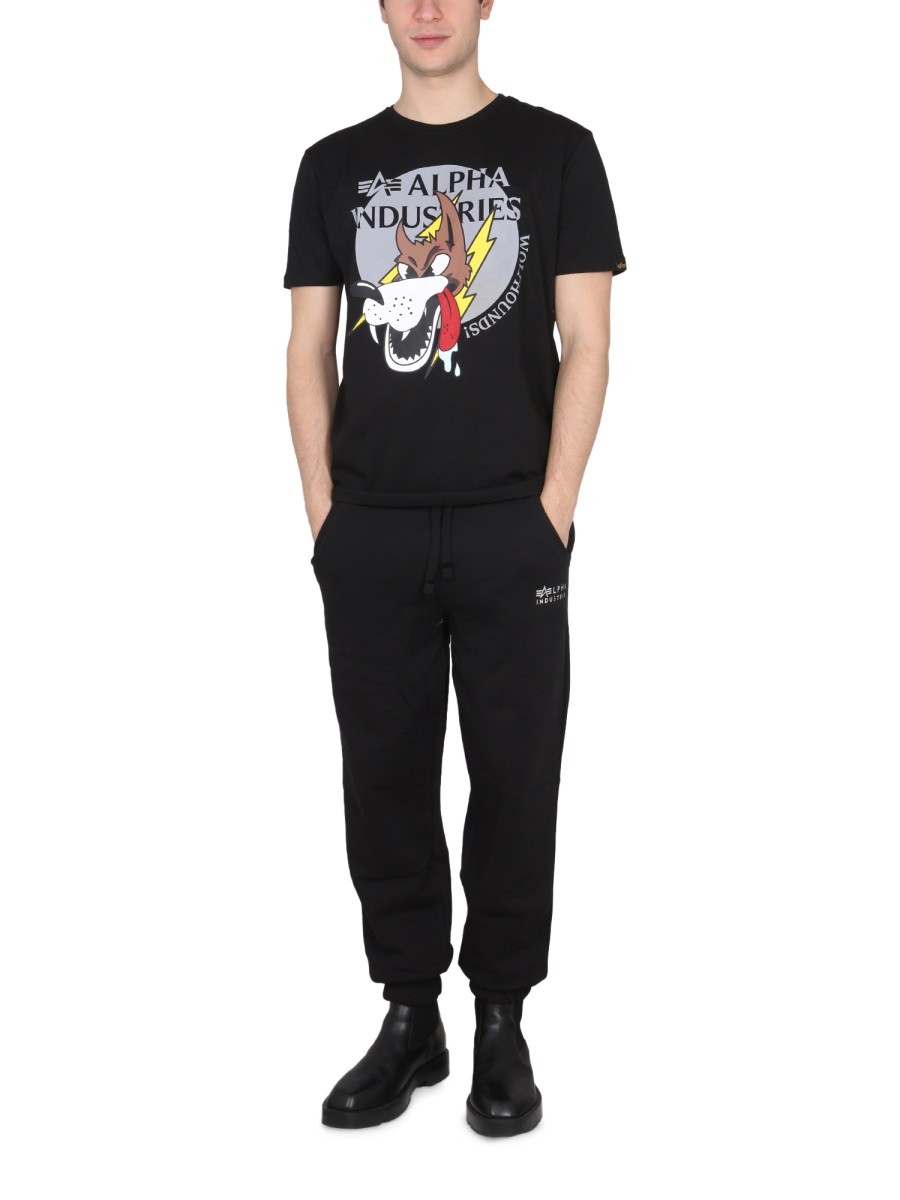 ALPHA INDUSTRIES - WOLFHOUNDS T-SHIRT - Image 2