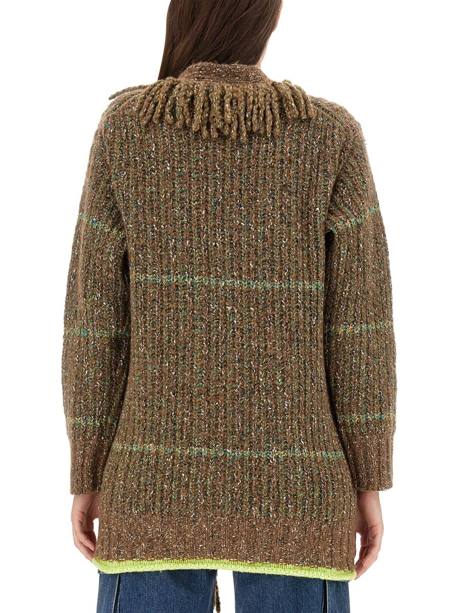 stella mccartney - WOOL BLEND CARDIGAN - Image 3