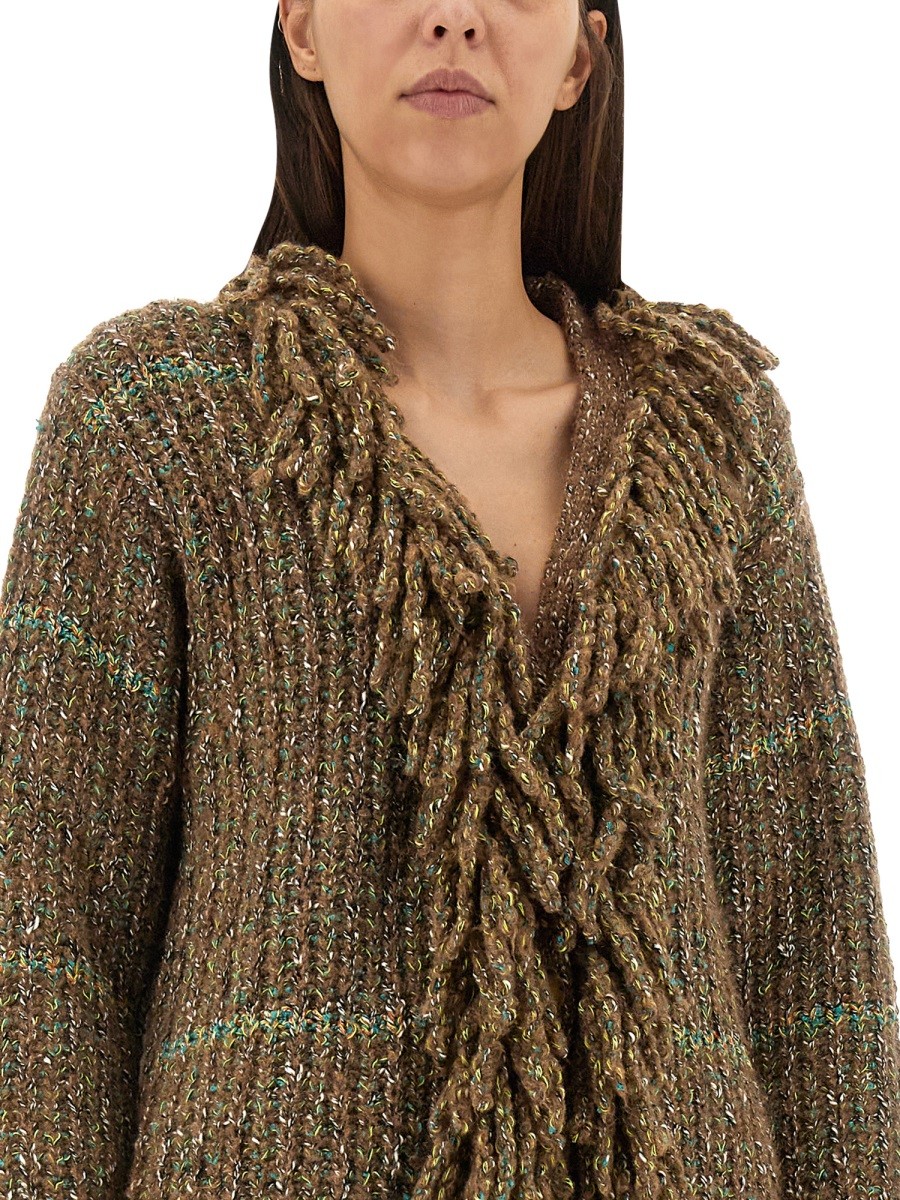 stella mccartney - WOOL BLEND CARDIGAN - Image 4