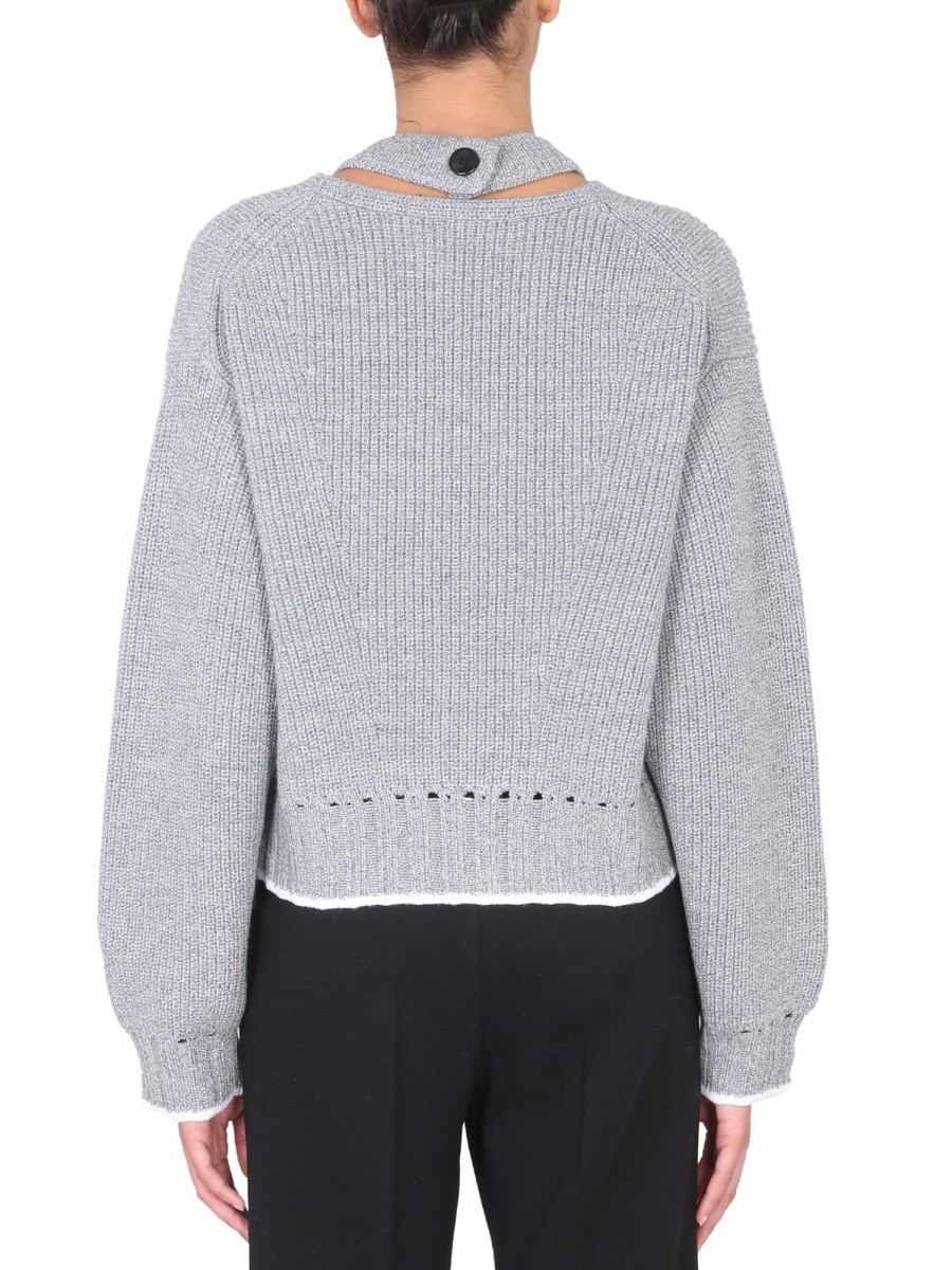 PROENZA SCHOULER WHITE LABEL - WOOL JERSEY. - Image 3