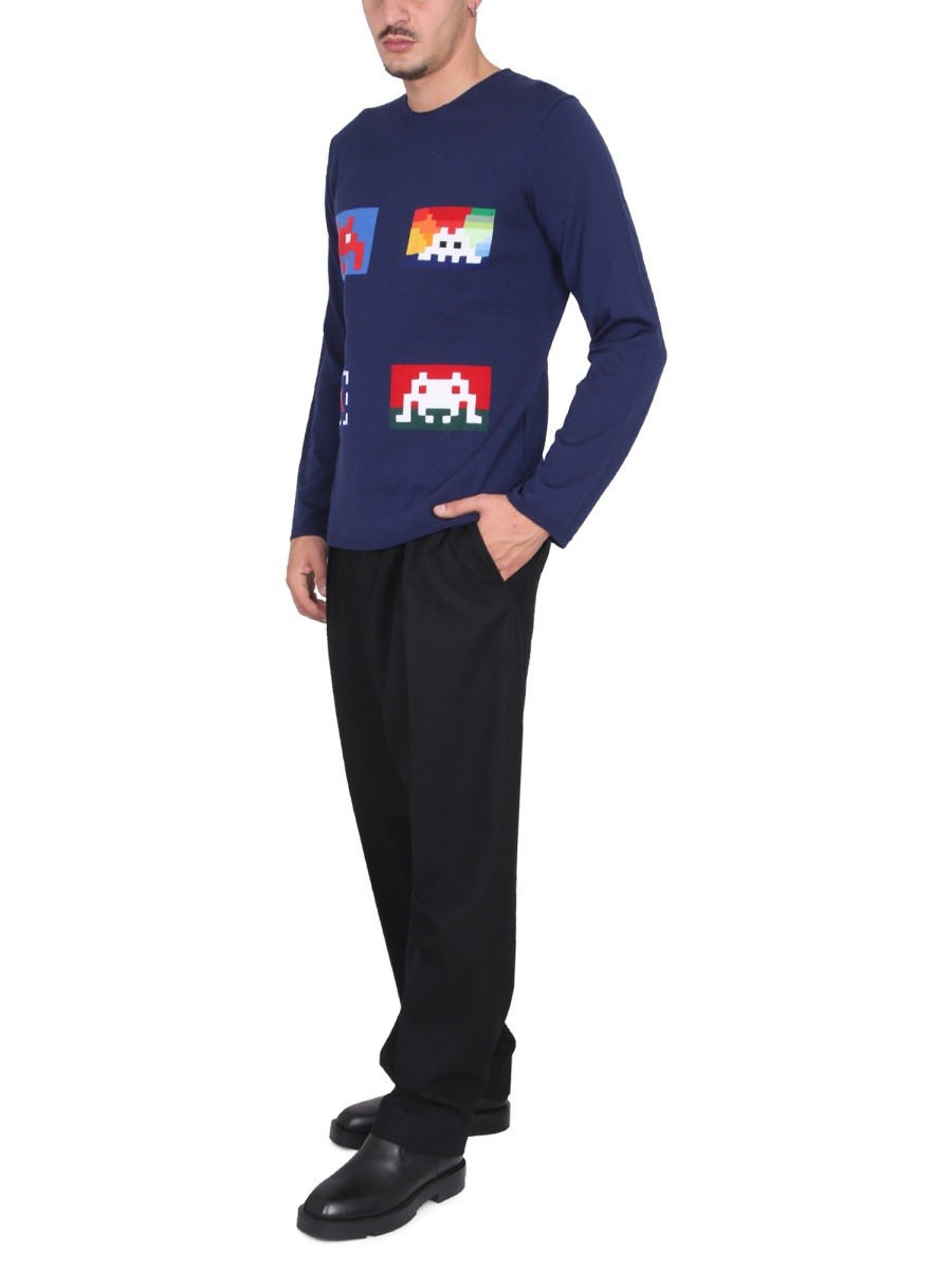 COMME DES GARCONS SHIRT - WOOL JERSEY. - Image 2