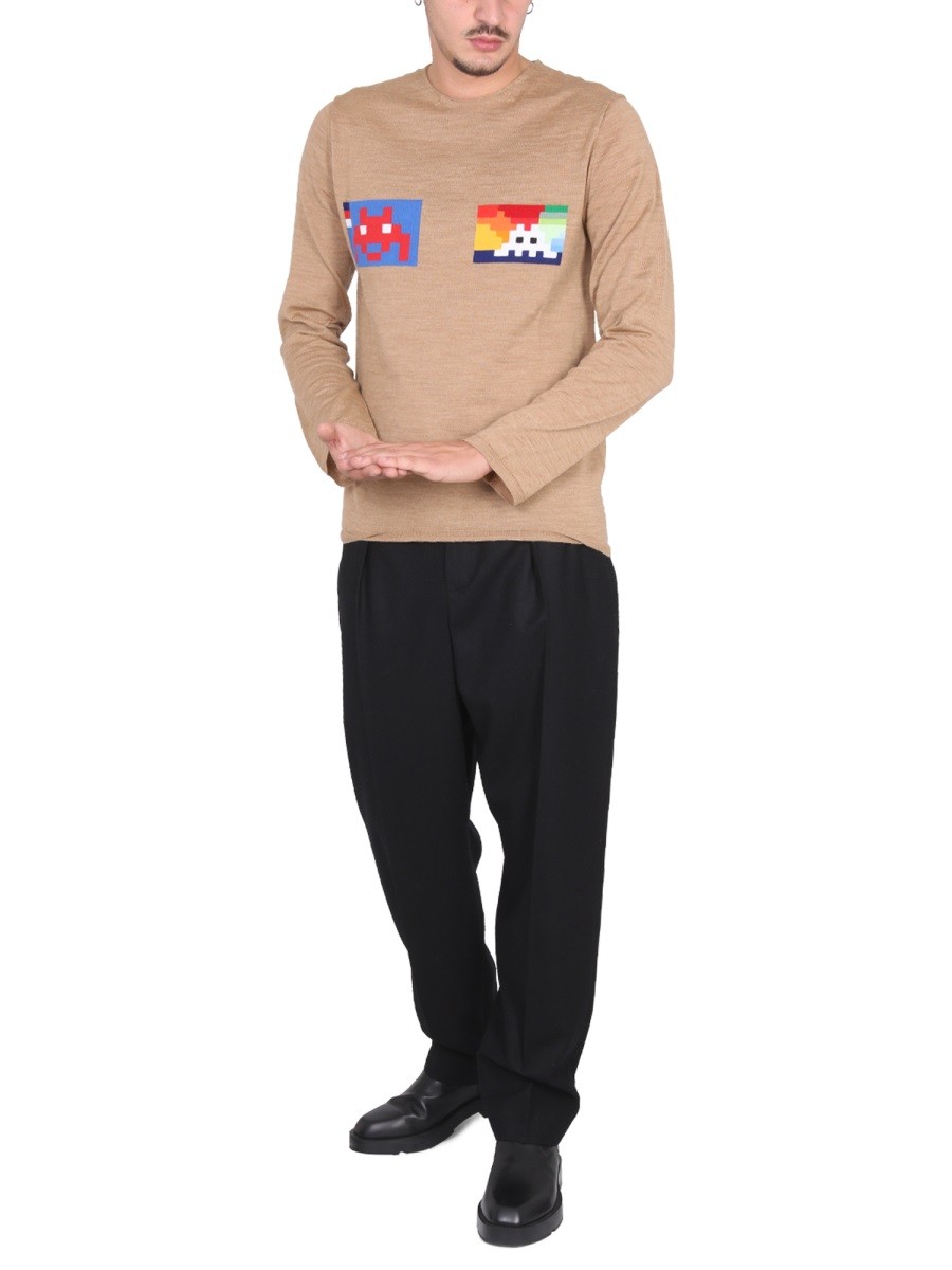 COMME DES GARCONS SHIRT - WOOL JERSEY. - Image 2