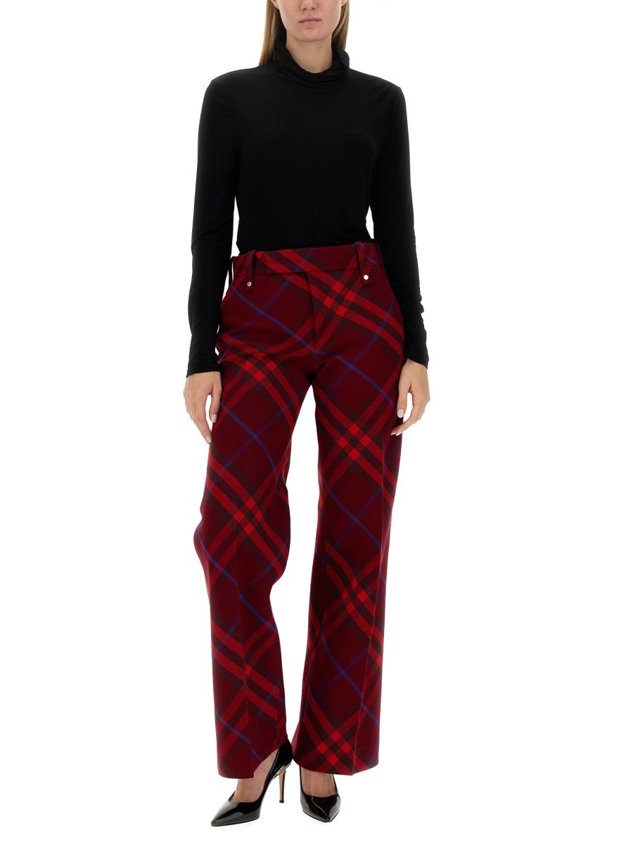 Burberry - WOOL PANTS - Image 2