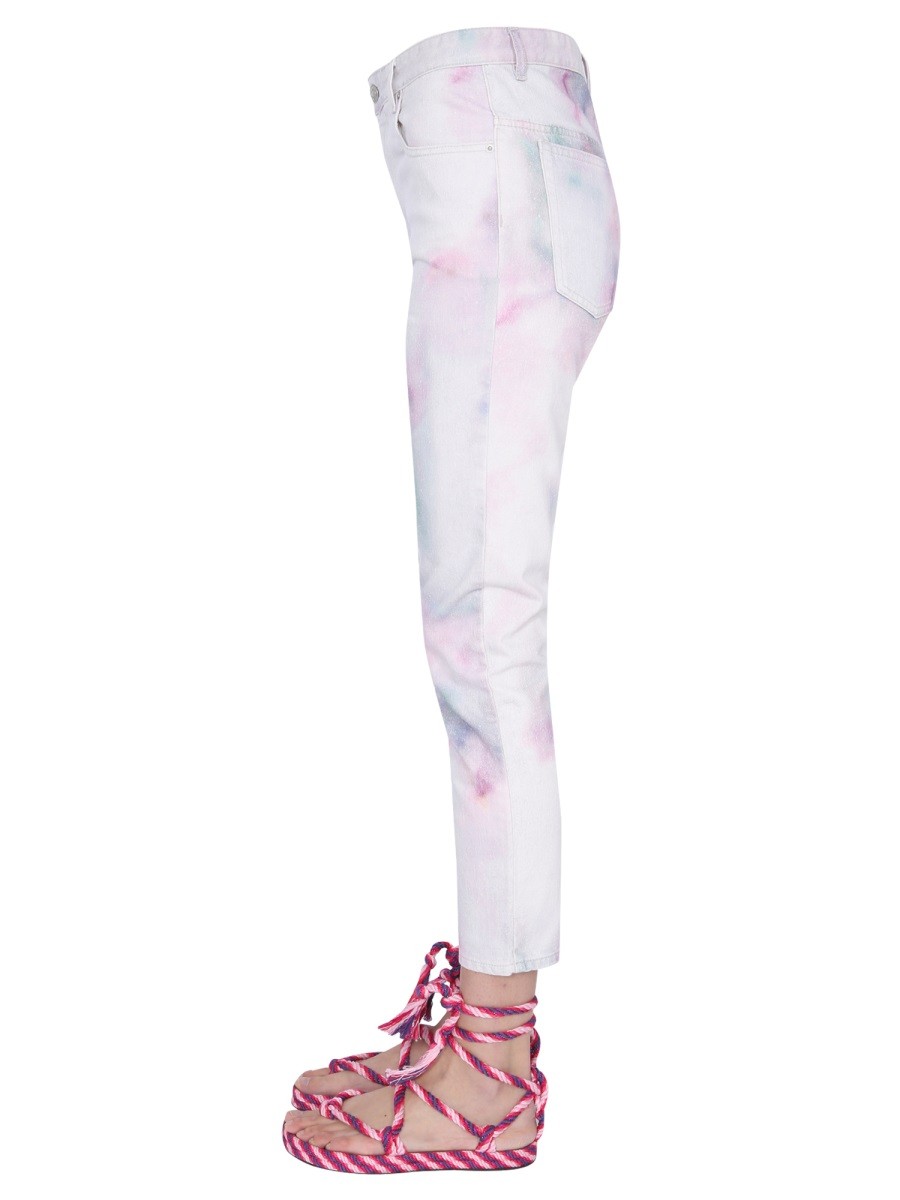 MARANT ETOILE "WOOL" PRINTED JEANS - Image 3