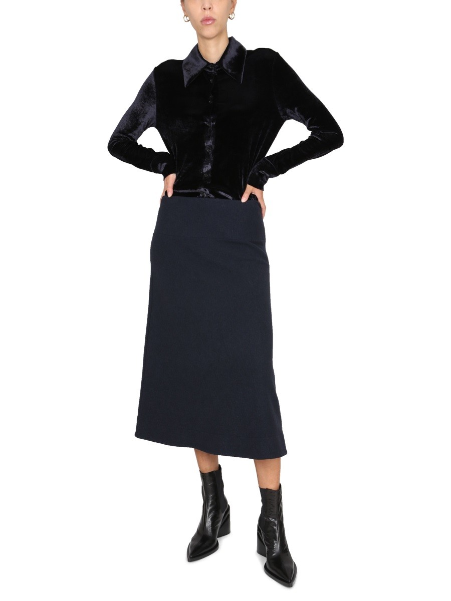 JIL SANDER - WOOL SKIRT - Image 2